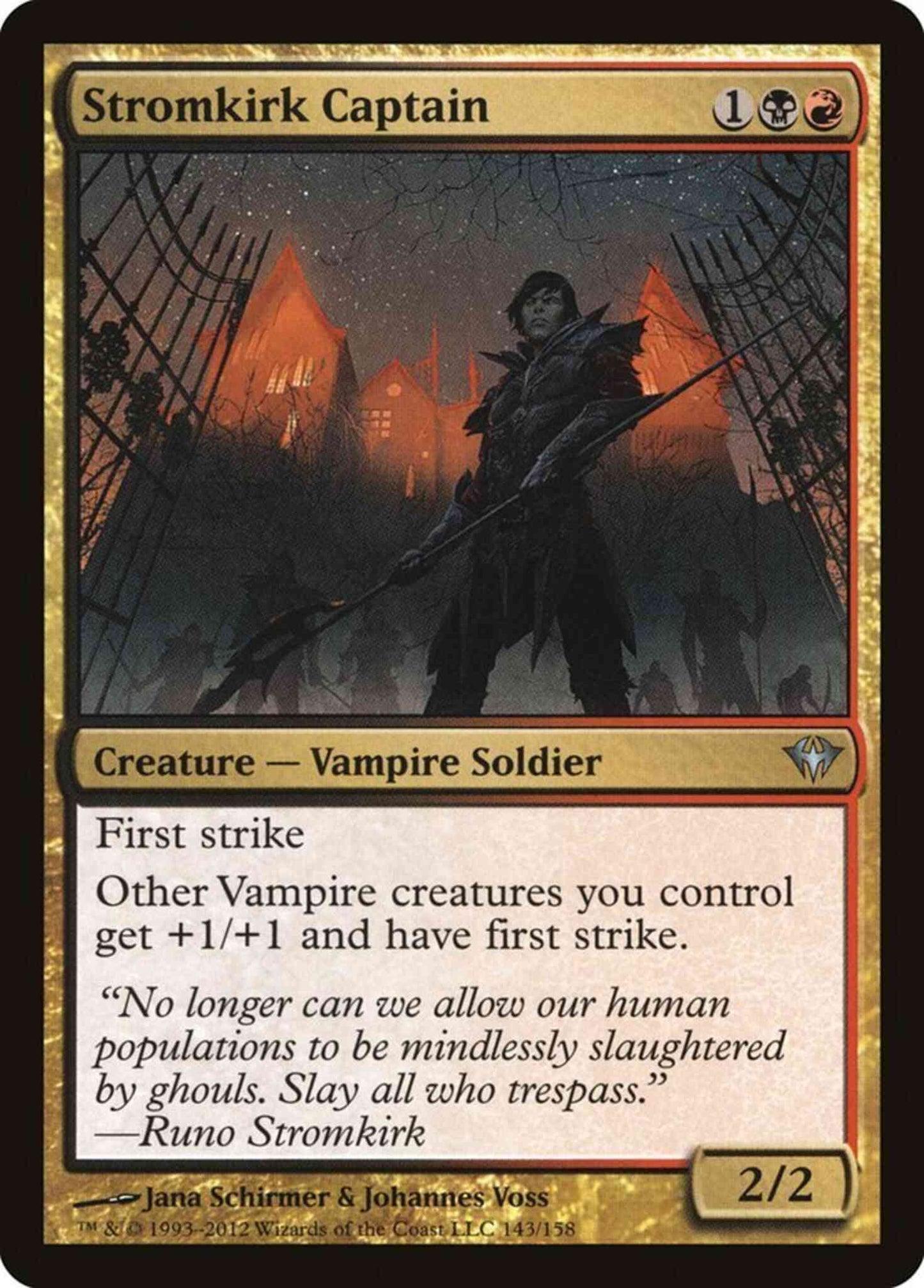 Stromkirk Captain [143] [Dark Ascension] [Non-Foil]