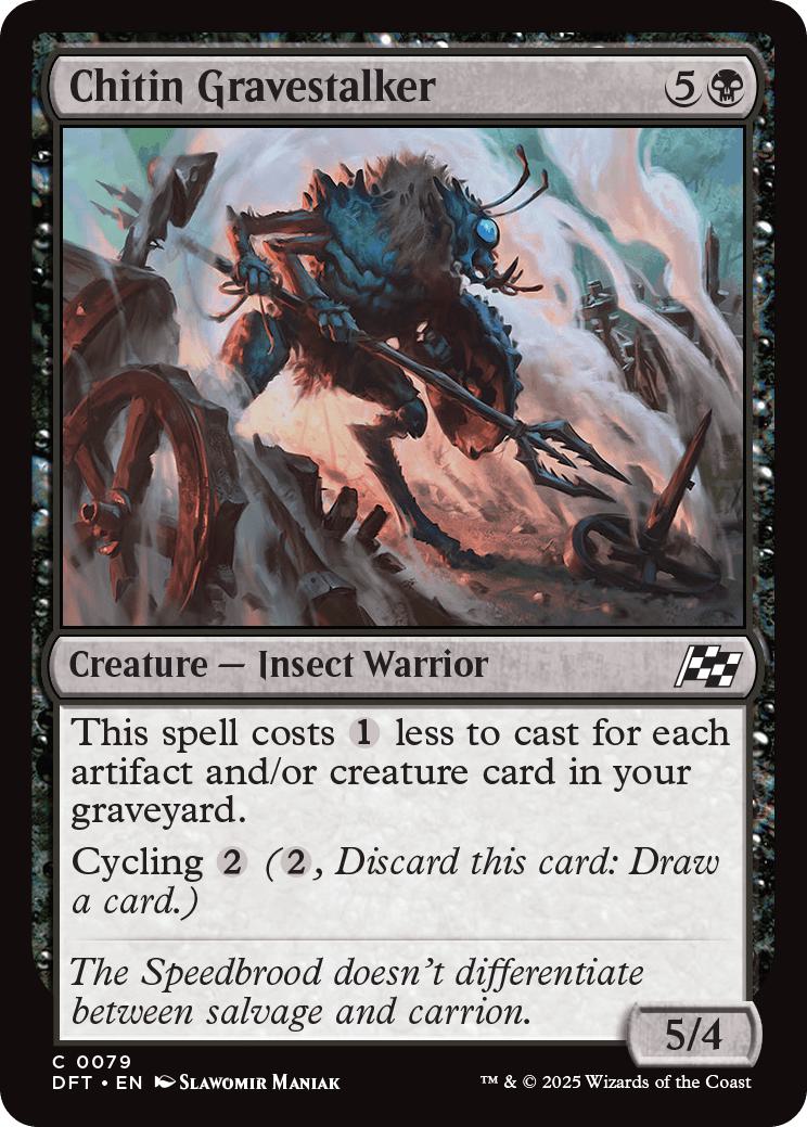 Chitin Gravestalker [79] [Aetherdrift] [Non-Foil]