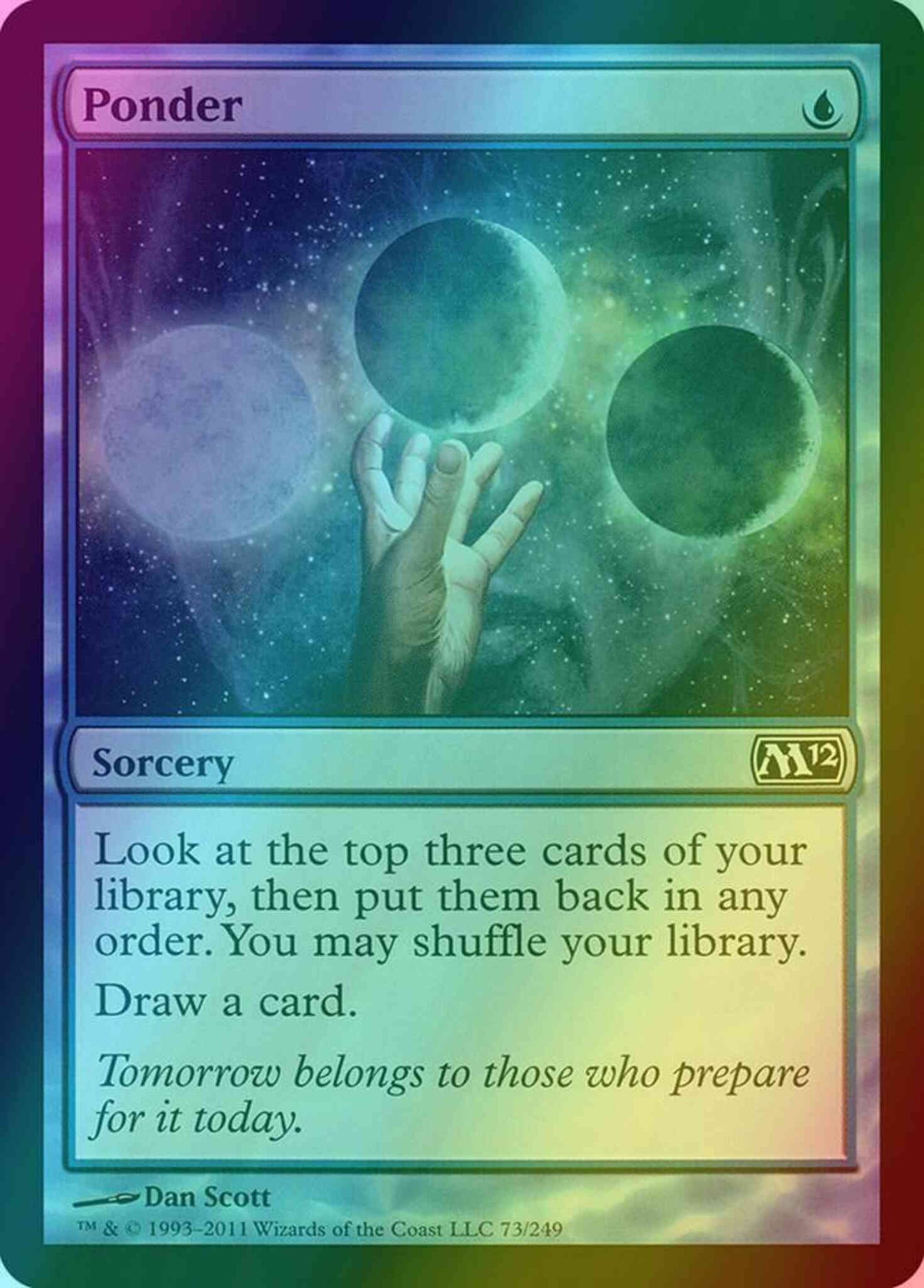 Ponder [73] [Magic 2012] [Foil]
