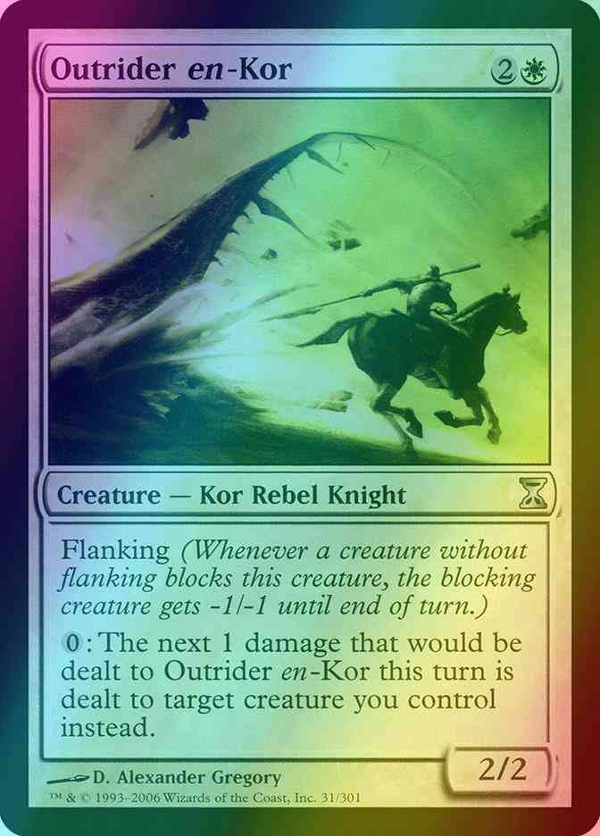 Outrider en-Kor [31] [Time Spiral] [Foil]