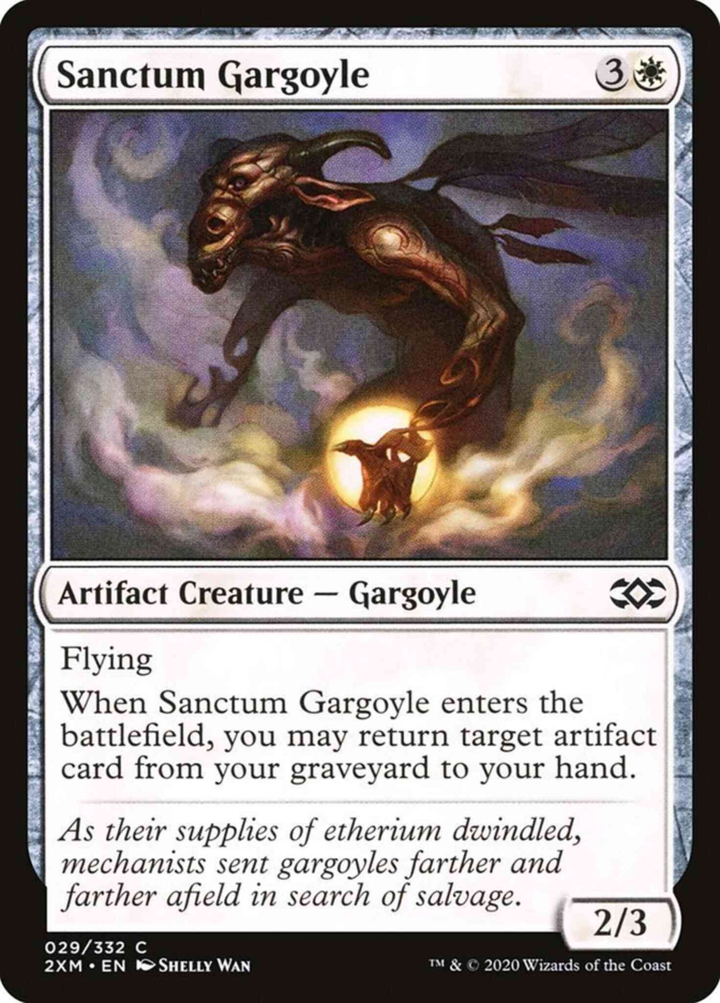 Sanctum Gargoyle [29] [Double Masters] [Non-Foil]