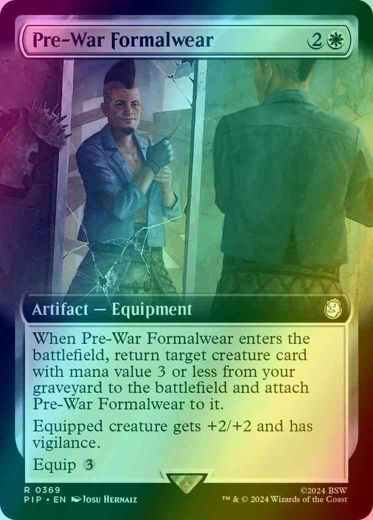 Pre-War Formalwear [369] [Extended Art] [Fallout] [Foil]