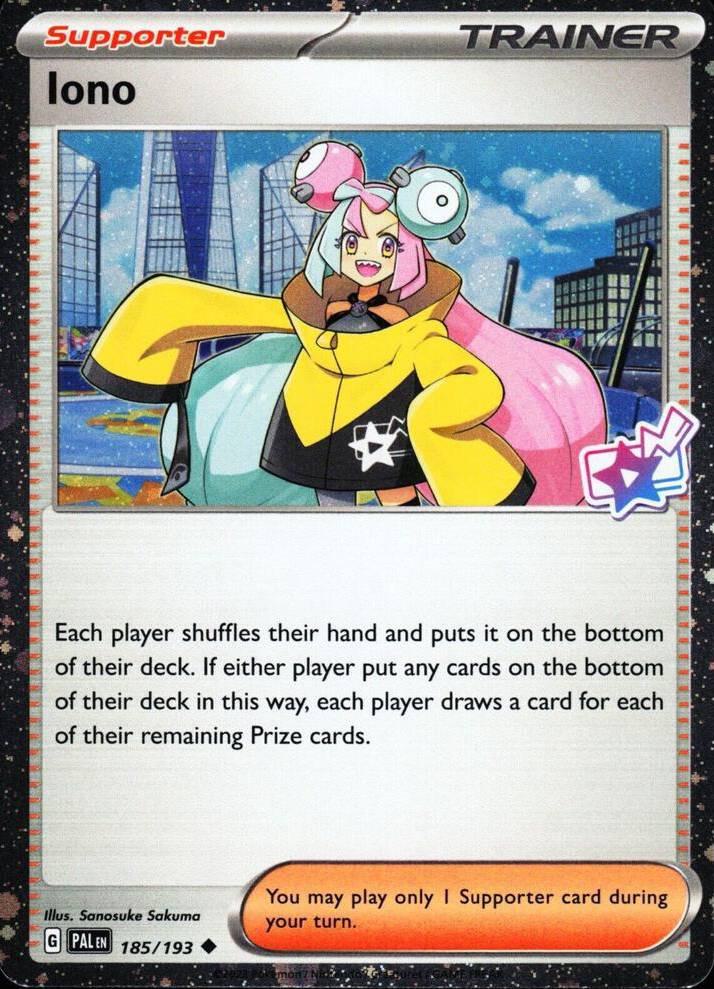 Iono - 185/193 - Promo [Iono Premium Tournament Collection ] [sv02msp-185] [Cosmos Holo]