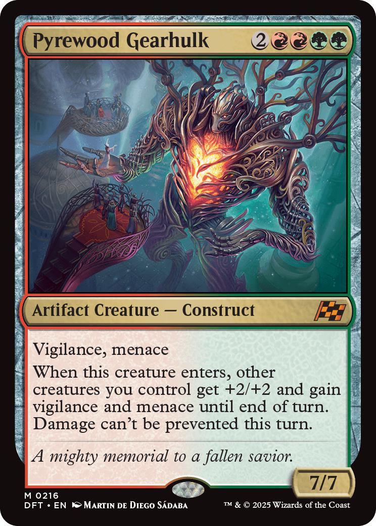 Pyrewood Gearhulk [216] [Aetherdrift] [Non-Foil]