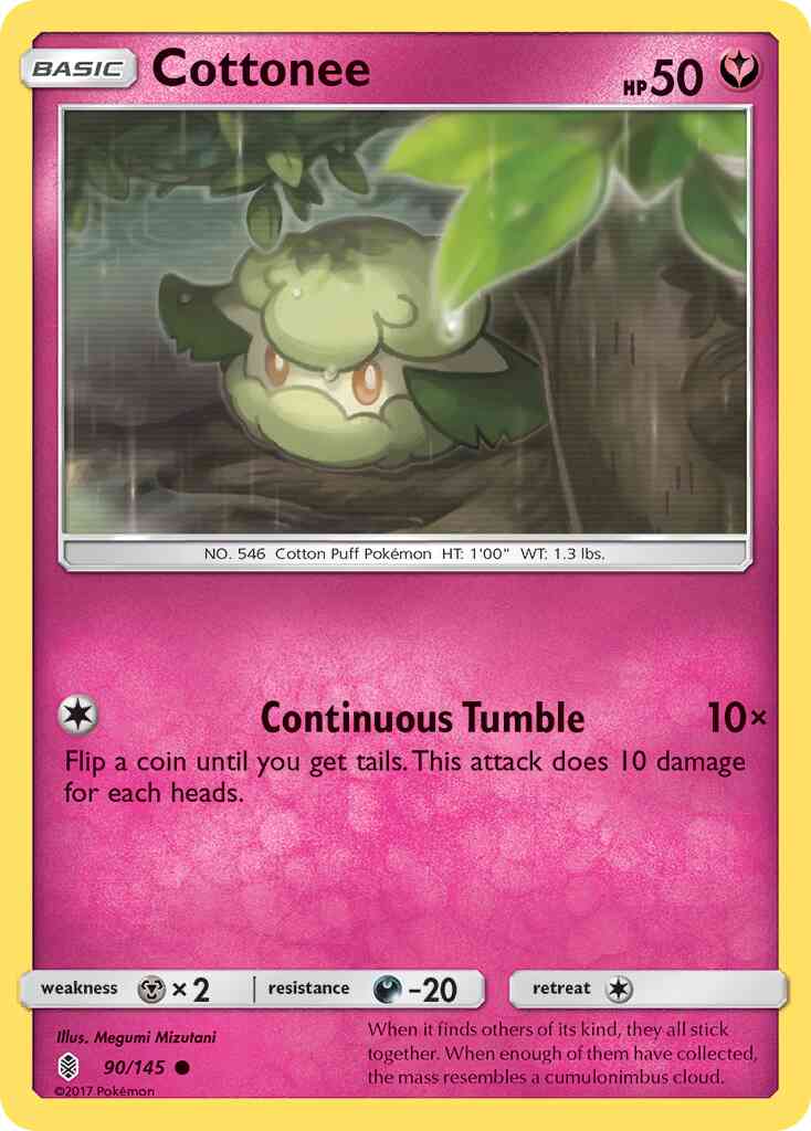 Cottonee - 90/145 - Common [sm2-90] [Non-Holo]