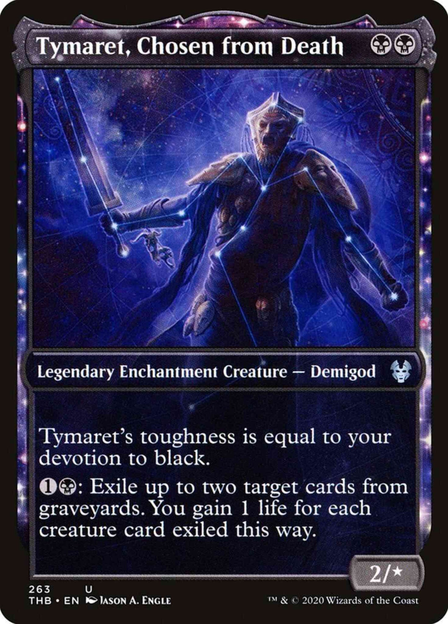 Tymaret, Chosen from Death [263] [Alternate Art] [Theros Beyond Death] [Non-Foil]