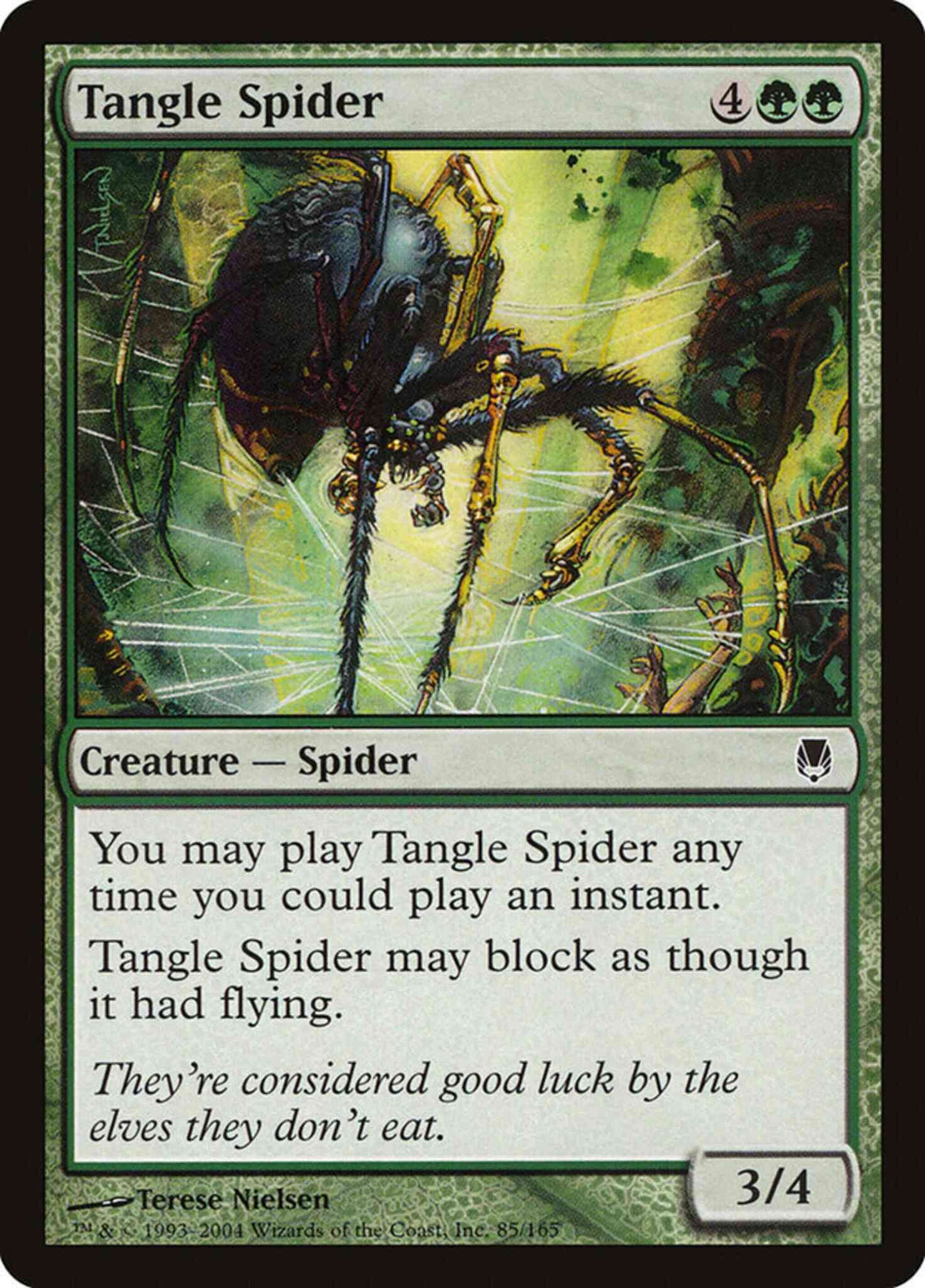 Tangle Spider [85] [Darksteel] [Non-Foil]