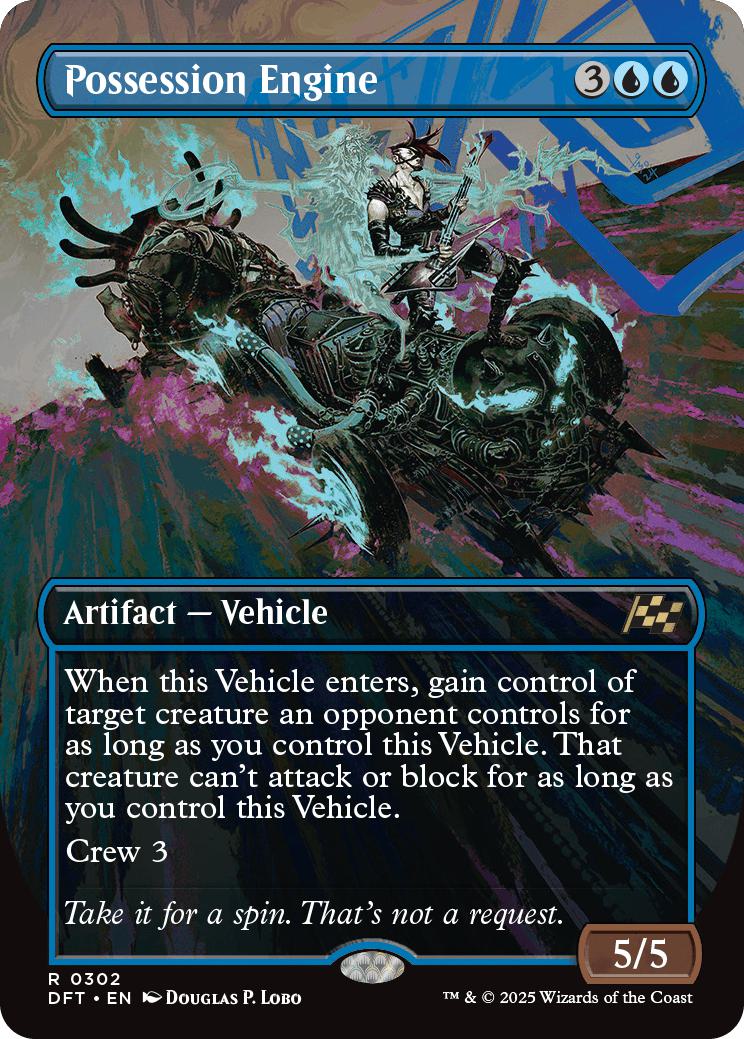 Possession Engine [302] [Borderless] [Revved Up] [Aetherdrift] [Non-Foil]