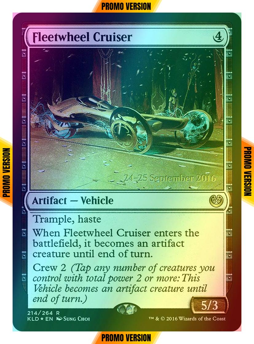 Fleetwheel Cruiser [214s] [Kaladesh Promos] [Foil]