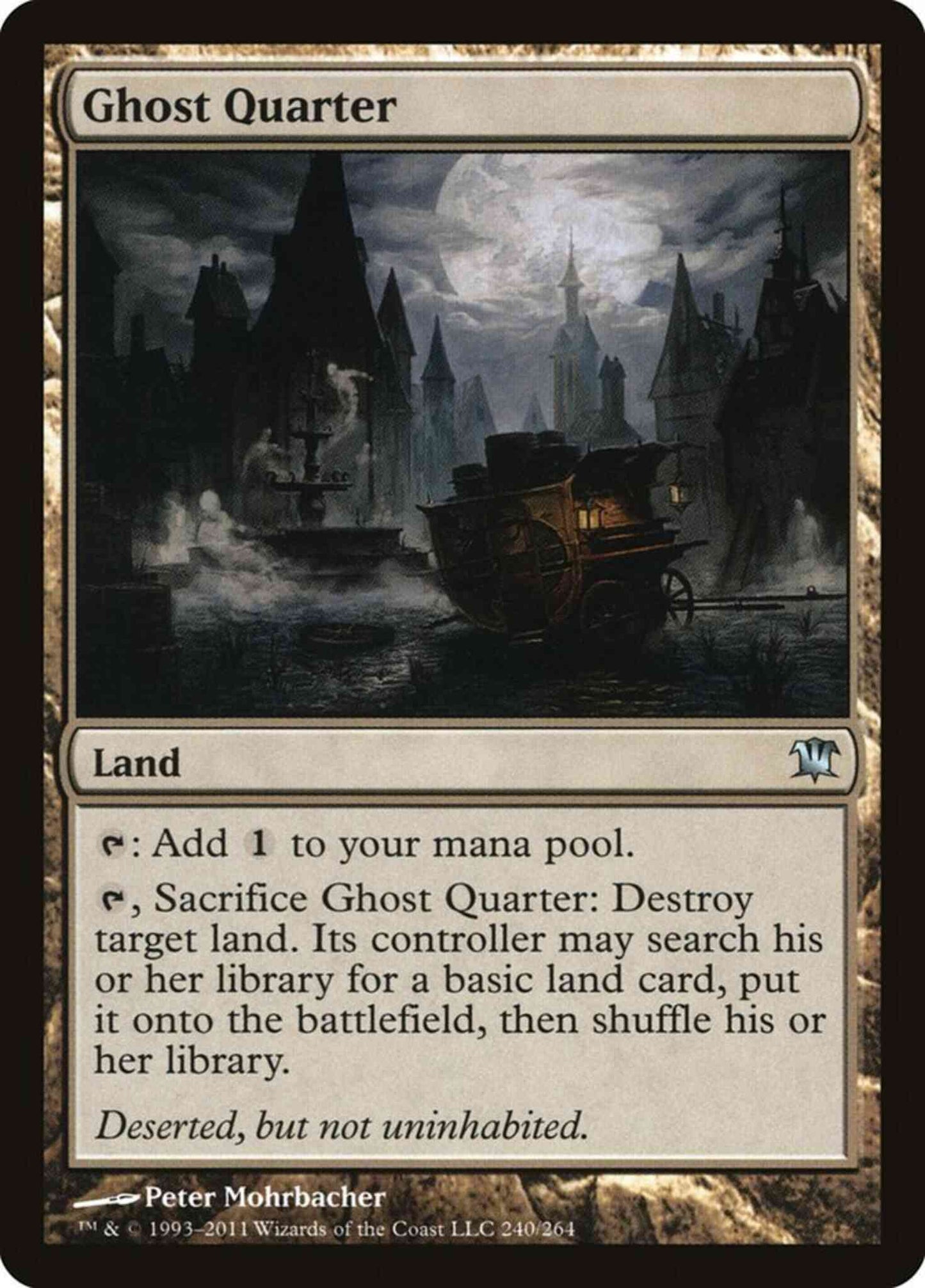 Ghost Quarter [240] [Innistrad] [Non-Foil]