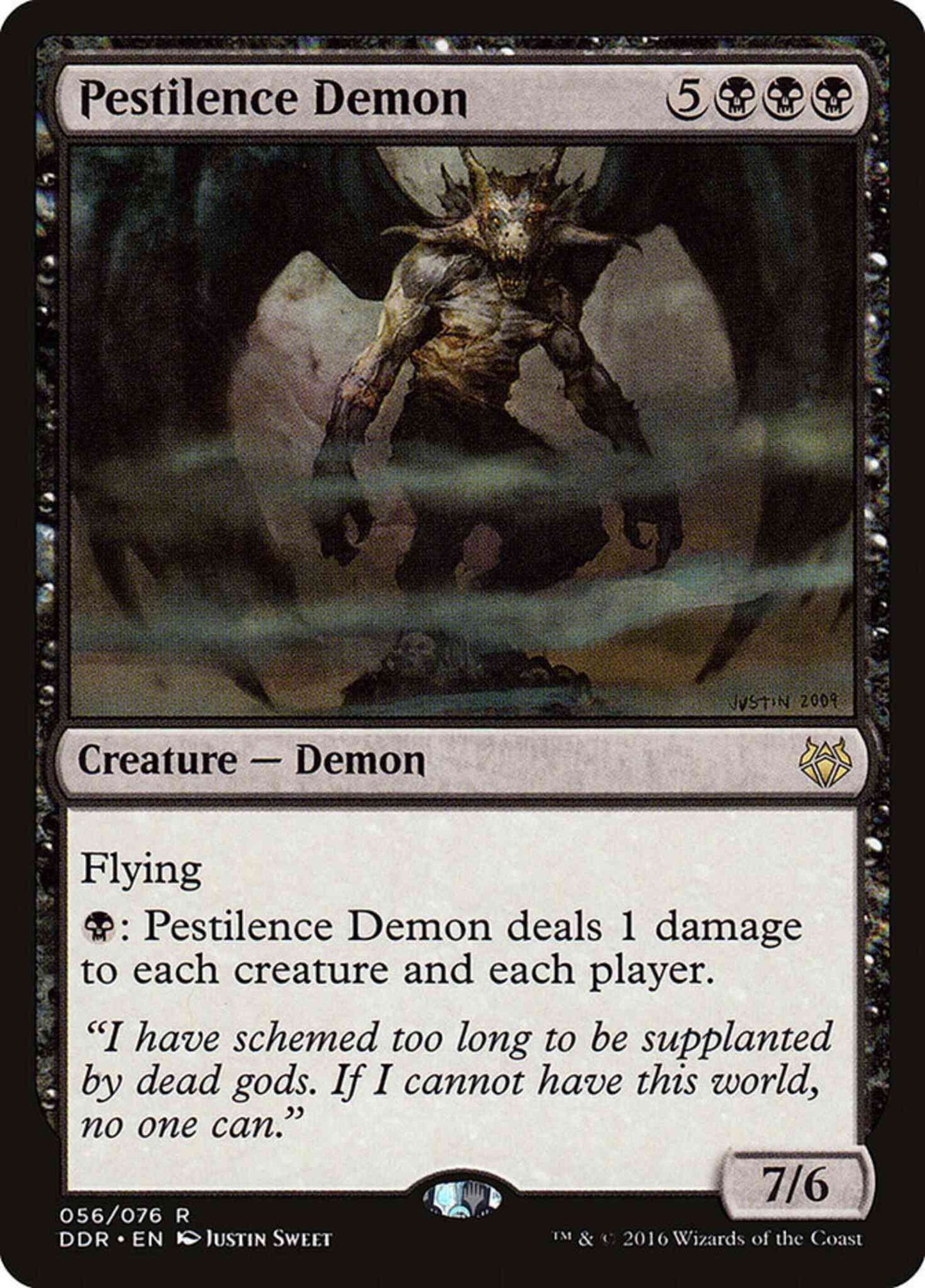 Pestilence Demon [56] [Duel Decks Nissa vs Ob Nixilis] [Non-Foil]