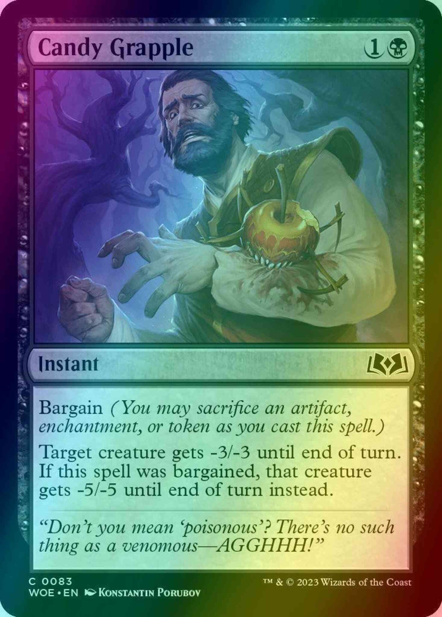 Candy Grapple [83] [Wilds of Eldraine] [Foil]