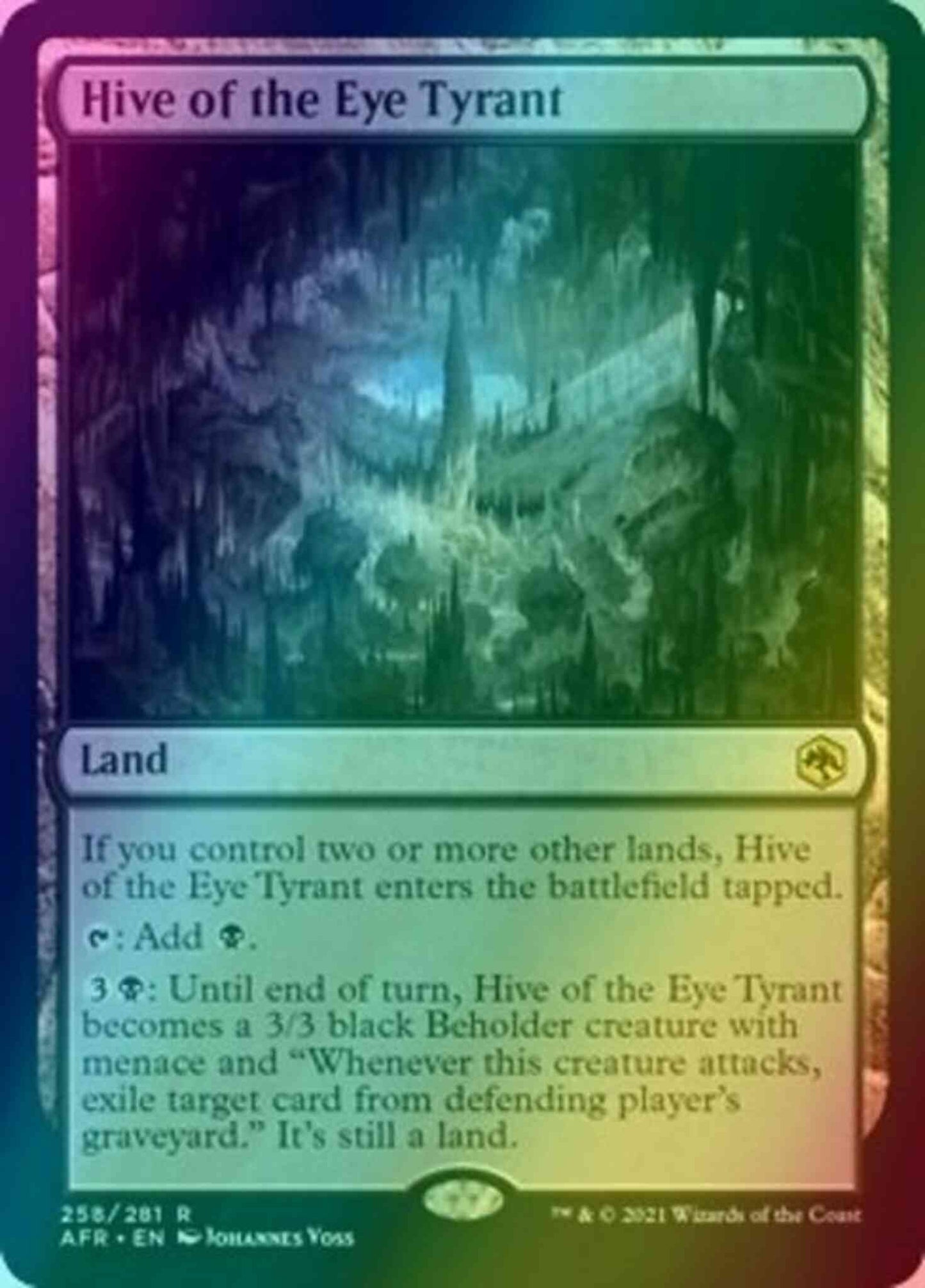 Hive of the Eye Tyrant [258] [Adventures In The Forgotten Realms] [Foil]