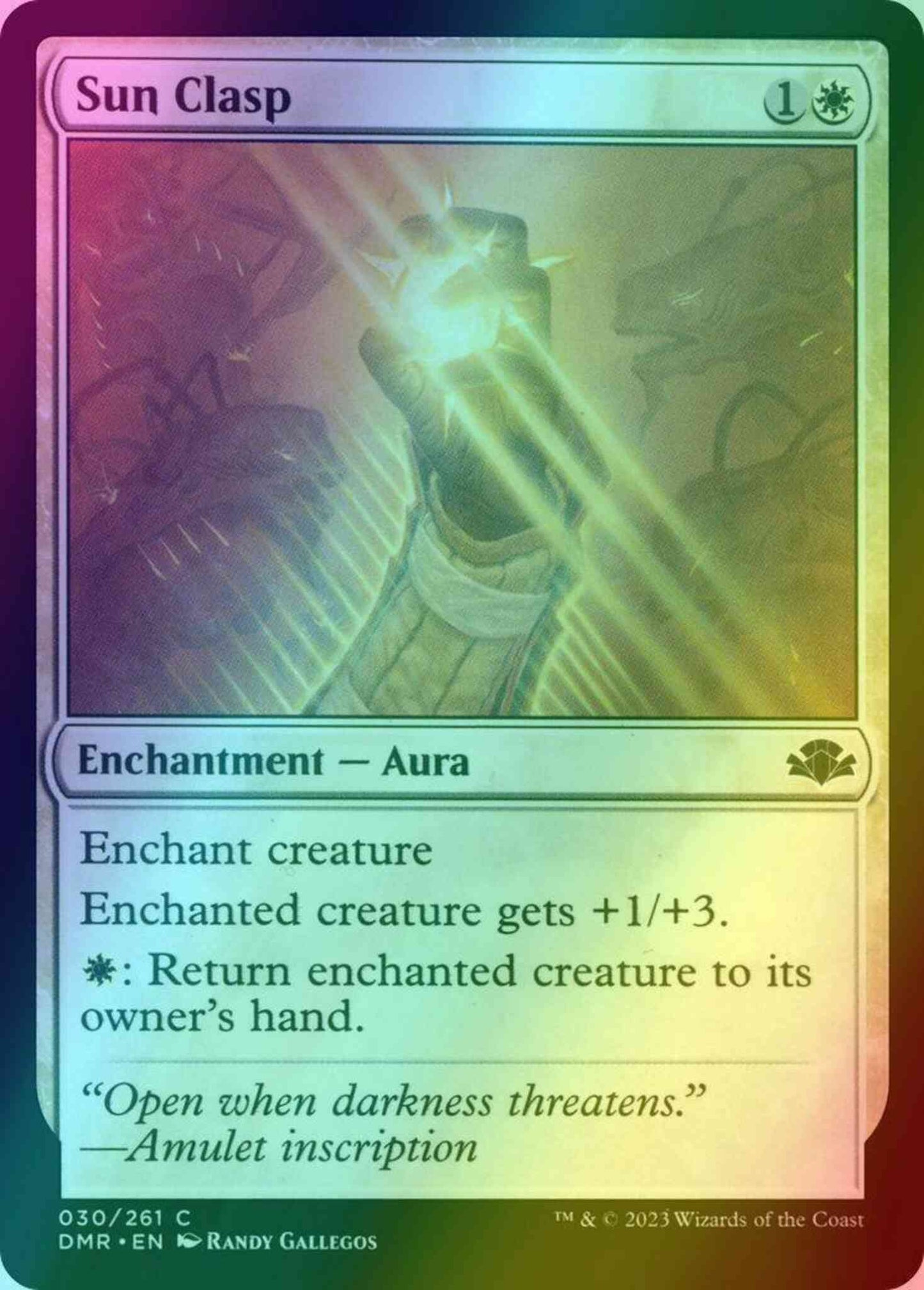 Sun Clasp [30] [Dominaria Remastered] [Foil]