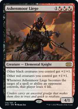Ashenmoor Liege [174] [Double Masters 2022] [Non-Foil]