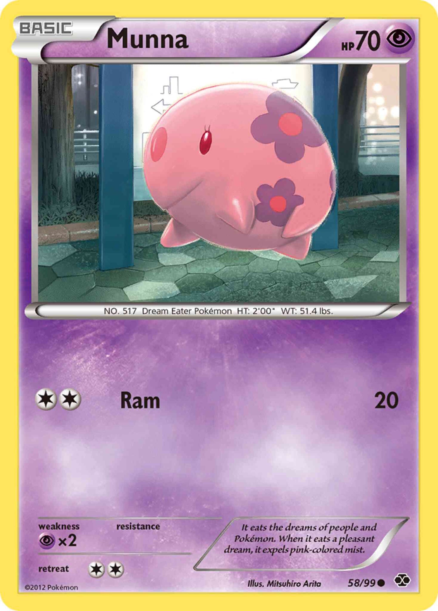 Munna - 58/99 - Common [bw4-58] [Non-Holo]