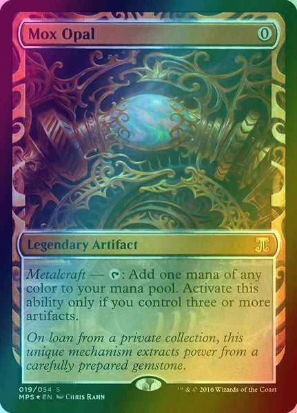 マジック：ザ・ギャザリング Mox Opal FOIL Mox Opal [19] [Masterpiece Series] [Kaladesh Inventions] [Foil