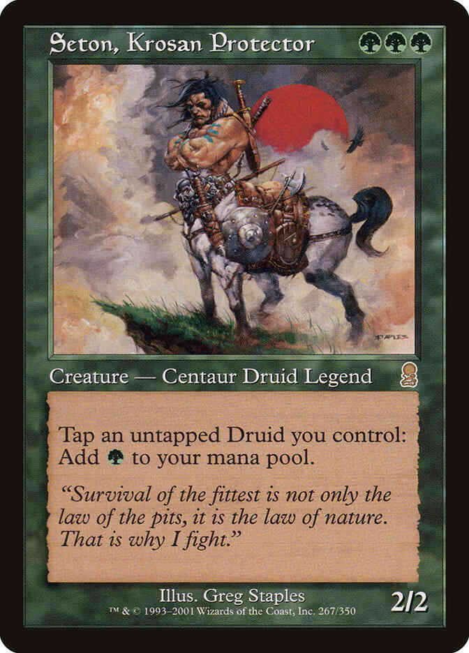 Seton, Krosan Protector [267] [Odyssey] [Non-Foil]