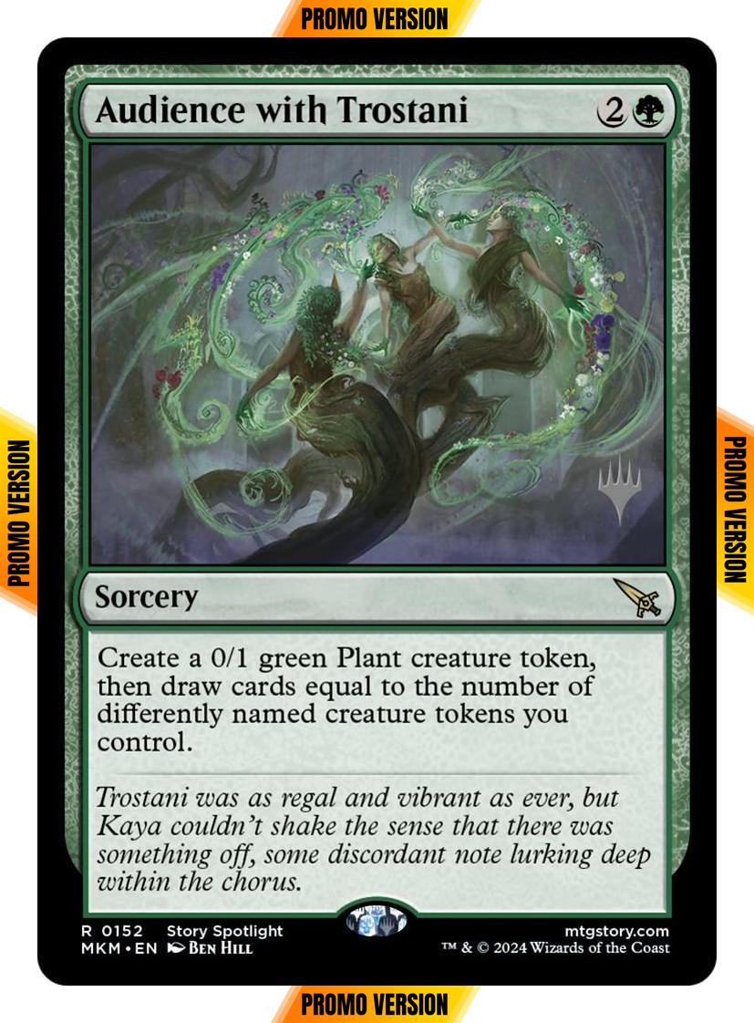 Audience with Trostani [152p] [Promo Pack] [Murders at Karlov Manor: Promos] [Non-Foil]