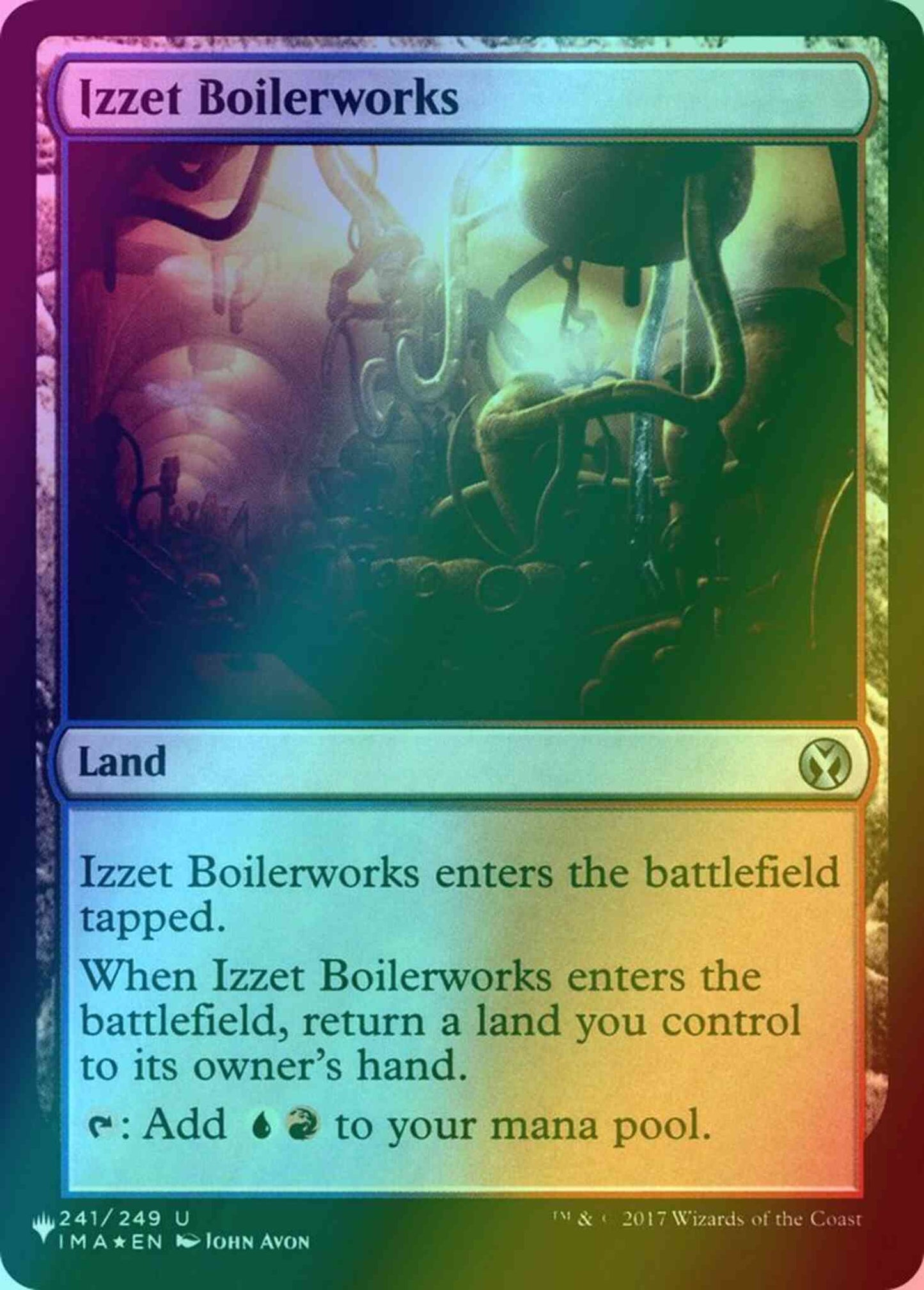 Izzet Boilerworks [IMA-241] [The List] [Foil]