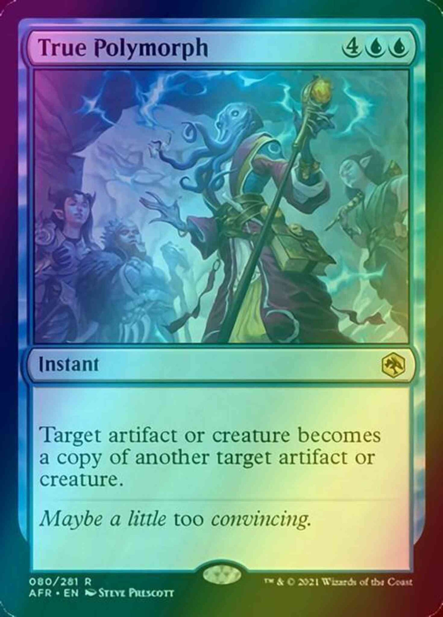 True Polymorph [80] [Adventures In The Forgotten Realms] [Foil]