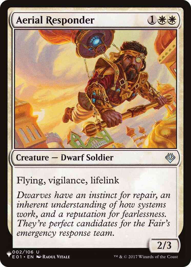 Aerial Responder [E01-2] [The List] [Non-Foil]