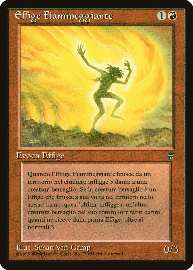Blazing Effigy - Italian [134] [Legends: Italian] [Non-Foil]