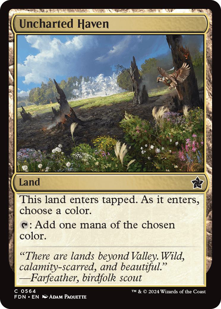 Uncharted Haven [564] [Foundations] [Non-Foil]