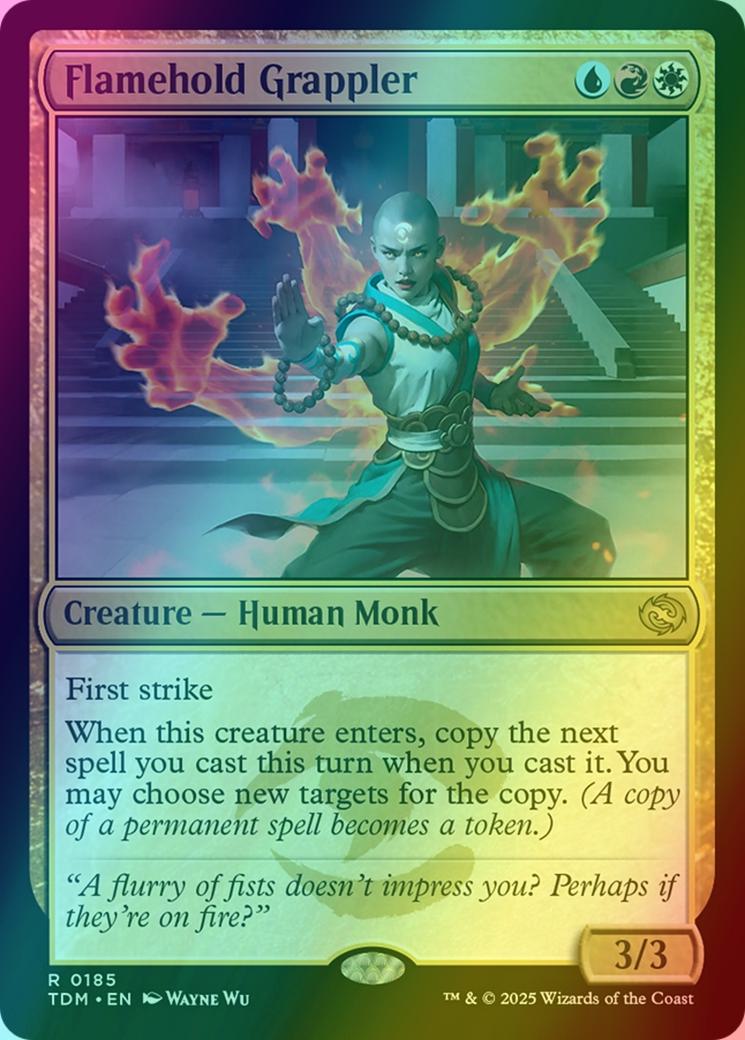 Flamehold Grappler [185] [Tarkir: Dragonstorm] [Foil]