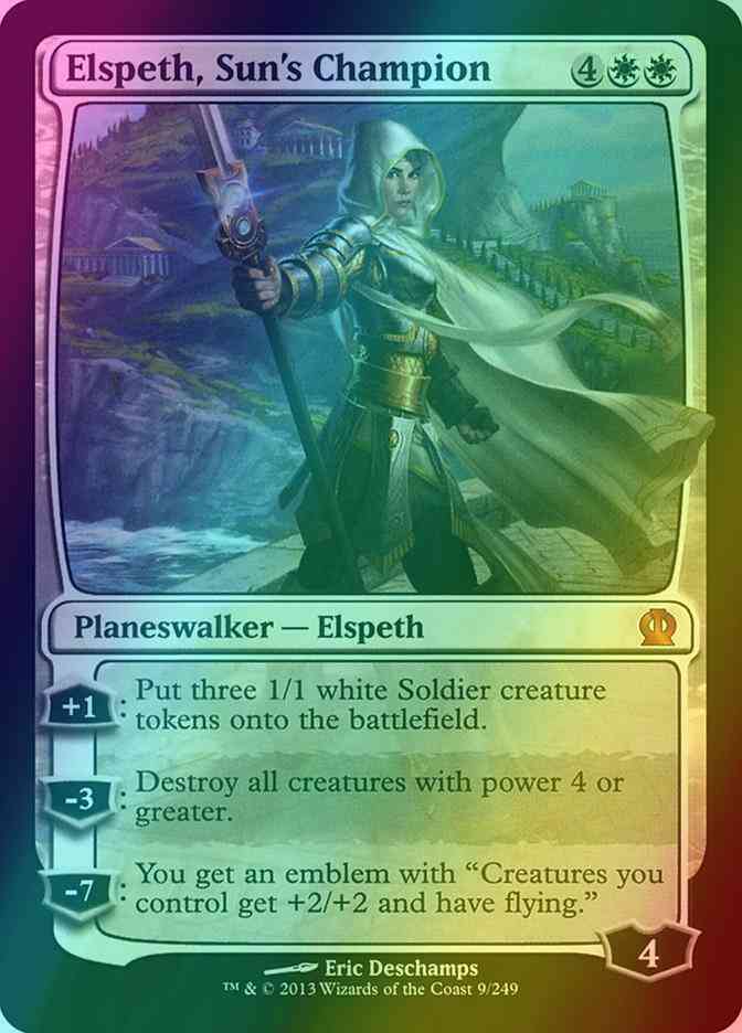 Elspeth, Sun's Champion [9] [Theros] [Foil]