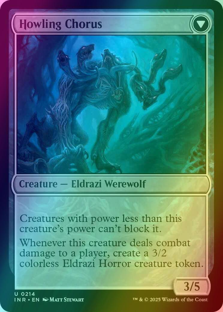 Shrill Howler // Howling Chorus [214] [Innistrad Remastered] [Foil]