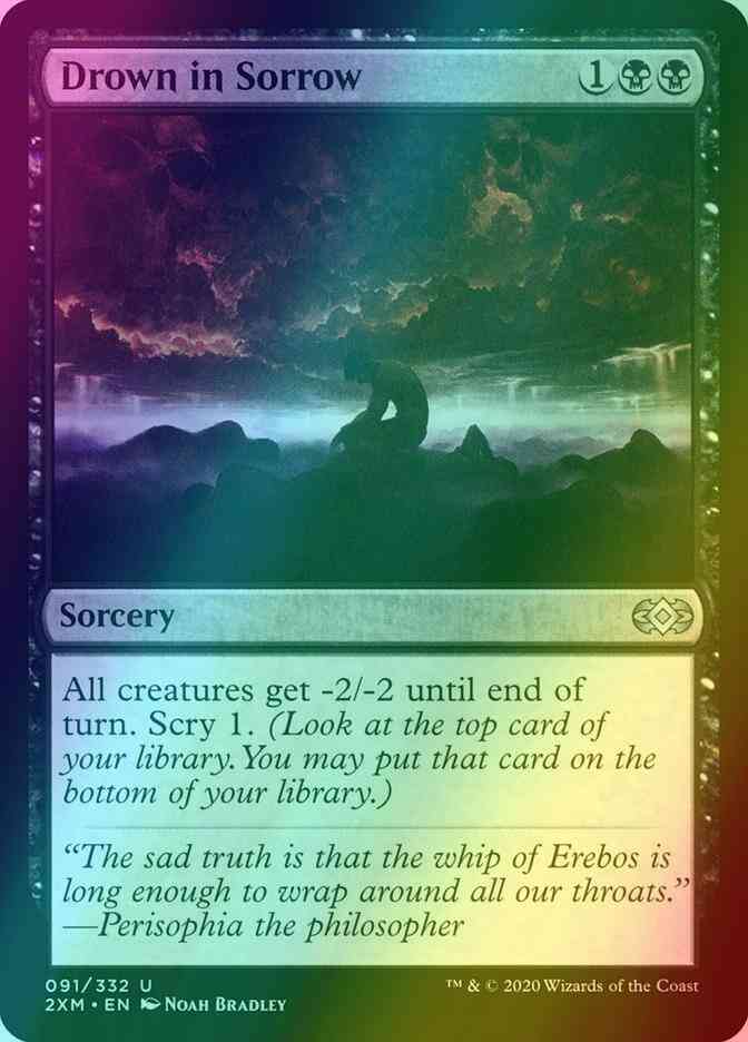 Drown in Sorrow [91] [Double Masters] [Foil]