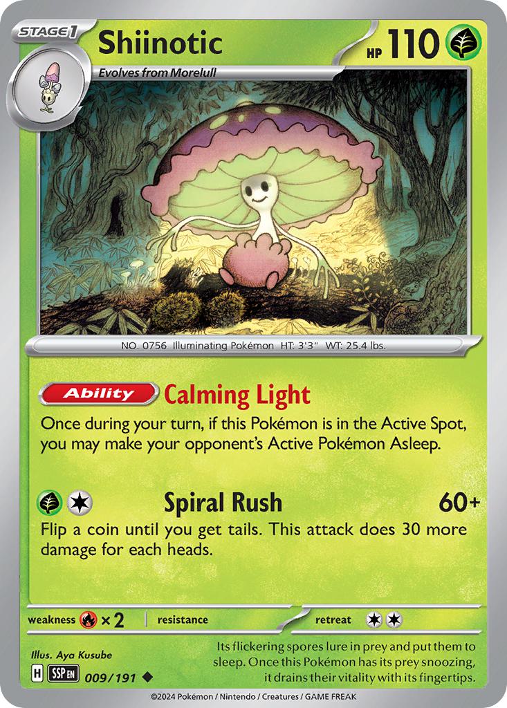 Shiinotic - 009/191 - Uncommon [sv08-009] [Non-Holo]