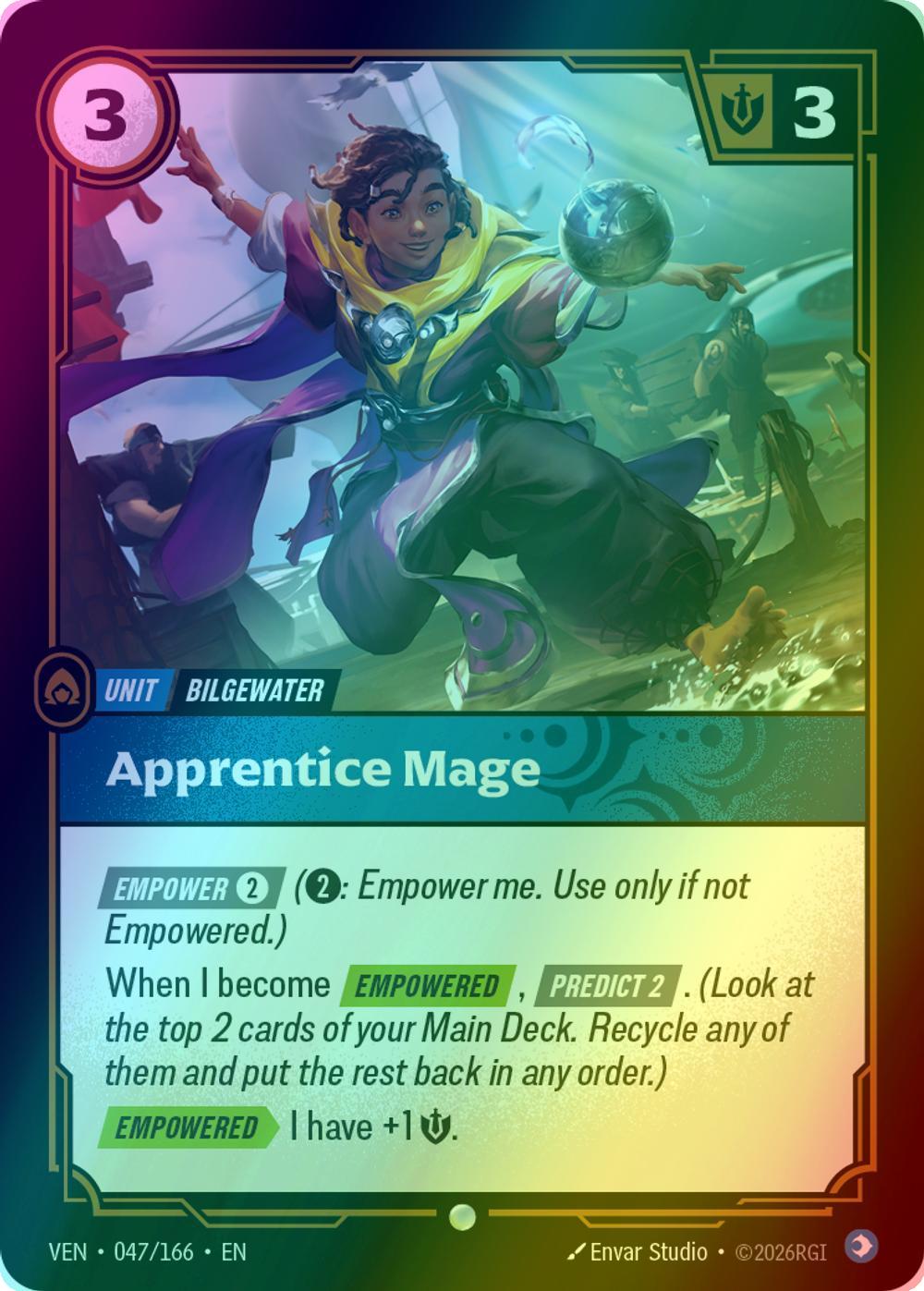 Apprentice Mage - 047/166 [Vendetta] [Foil]