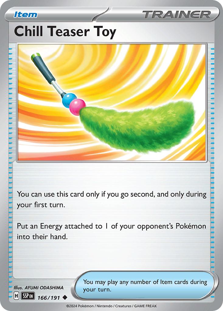 Chill Teaser Toy - 166/191 - Uncommon [sv08-166] [Non-Holo]