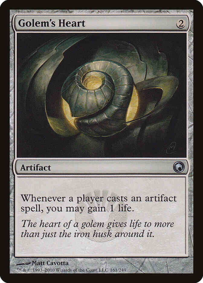 Golem's Heart [161] [Scars Of Mirrodin] [Non-Foil]