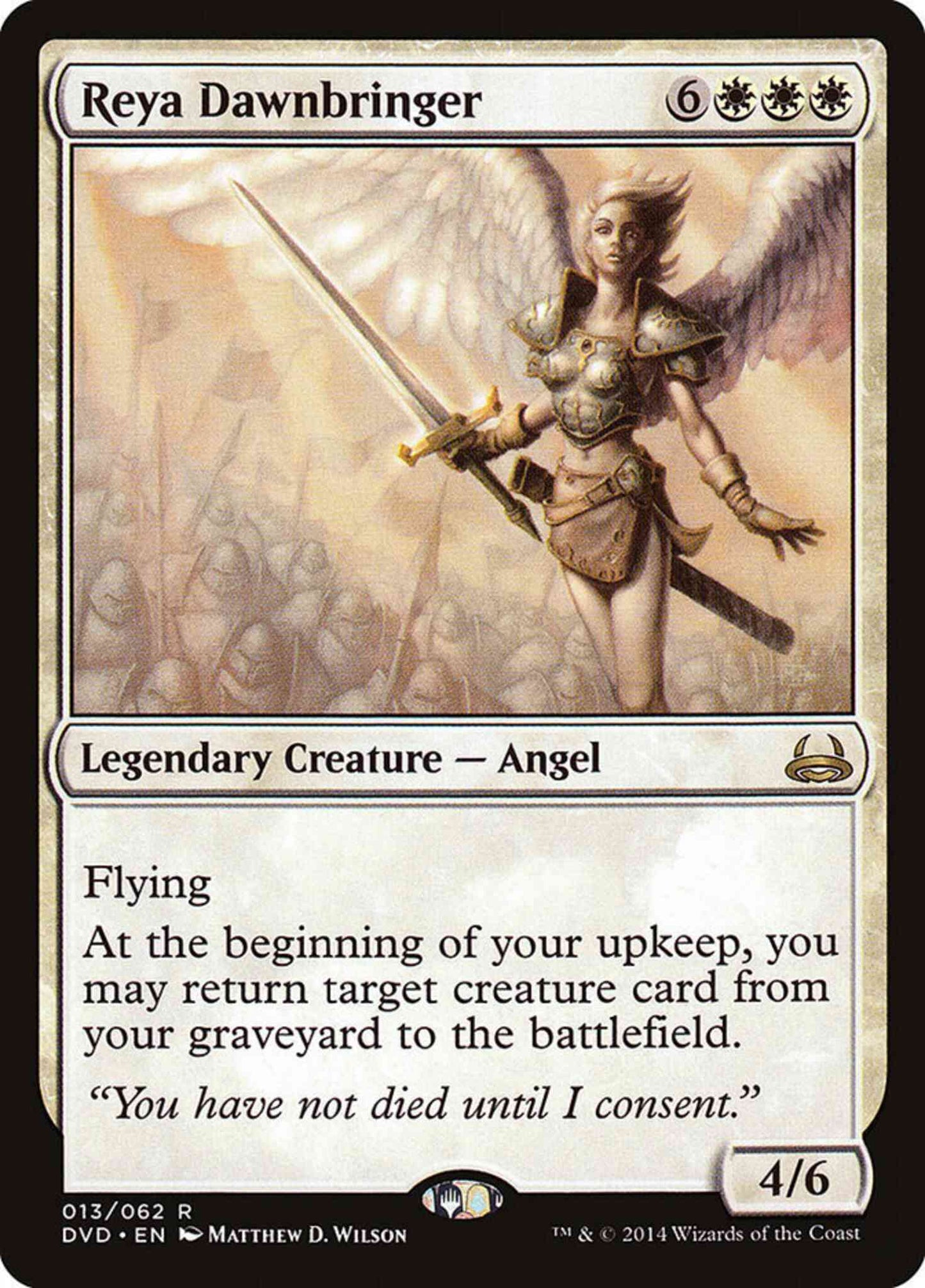 Reya Dawnbringer [13] [Duel Decks Anthology: Divine vs. Demonic] [Non-Foil]