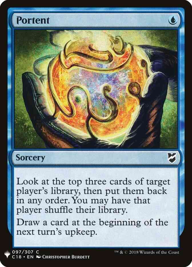 Portent [C18-97] [The List] [Non-Foil]
