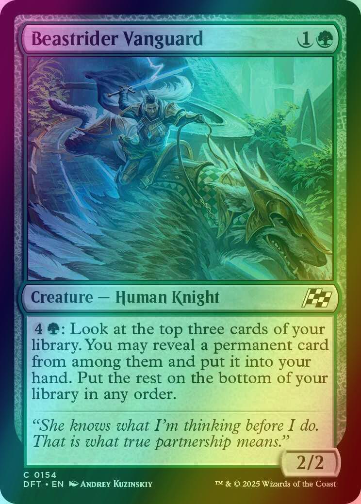 Beastrider Vanguard [154] [Aetherdrift] [Foil]
