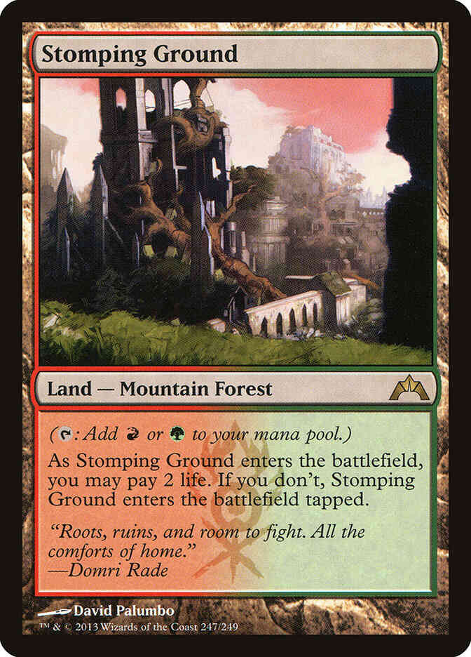 Stomping Ground [247] [Gatecrash] [Non-Foil]