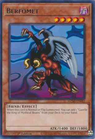 Berfomet - MZMI-EN042 - Rare - 1st Edition
