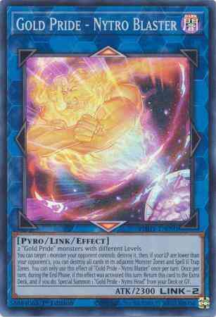 Gold Pride - Nytro Blaster - PHHY-EN090 - Super Rare - 1st Edition