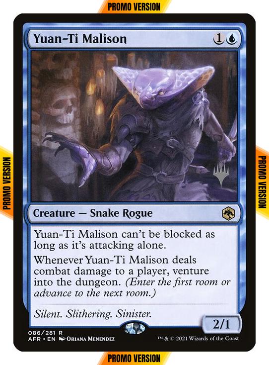 Yuan-Ti Malison [Promo Pack] [86p] [Adventures in the Forgotten Realms Promos] [Non-Foil]