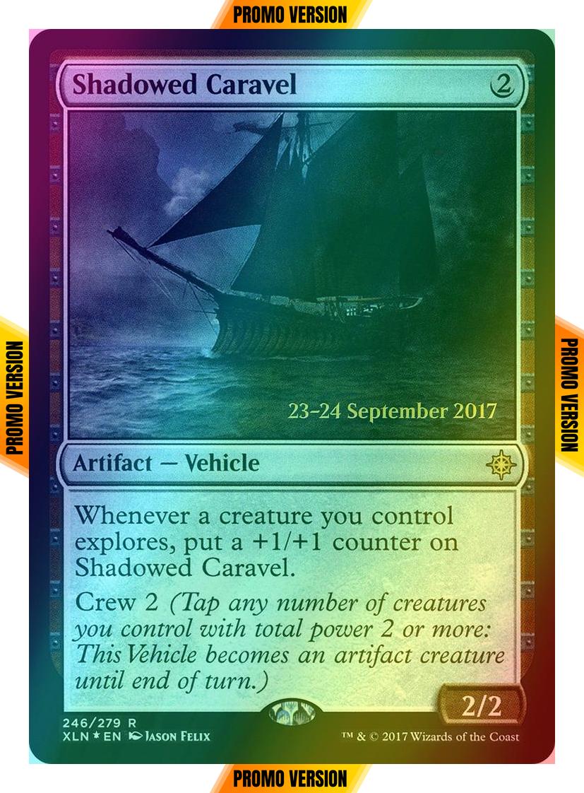 Shadowed Caravel [246s] [Ixalan Promos] [Foil]