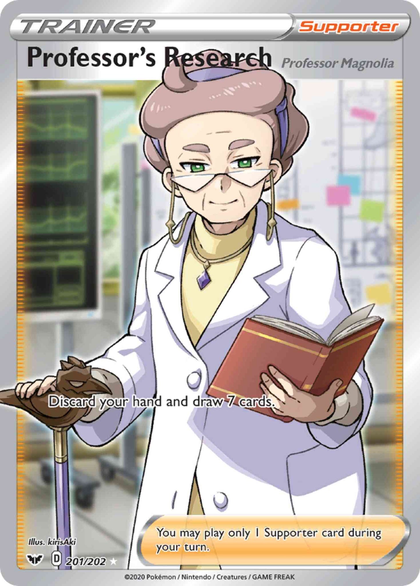 Professor's Research (Professor Magnolia) - 201/202 - Rare Ultra [swsh1-201] [Ultra]