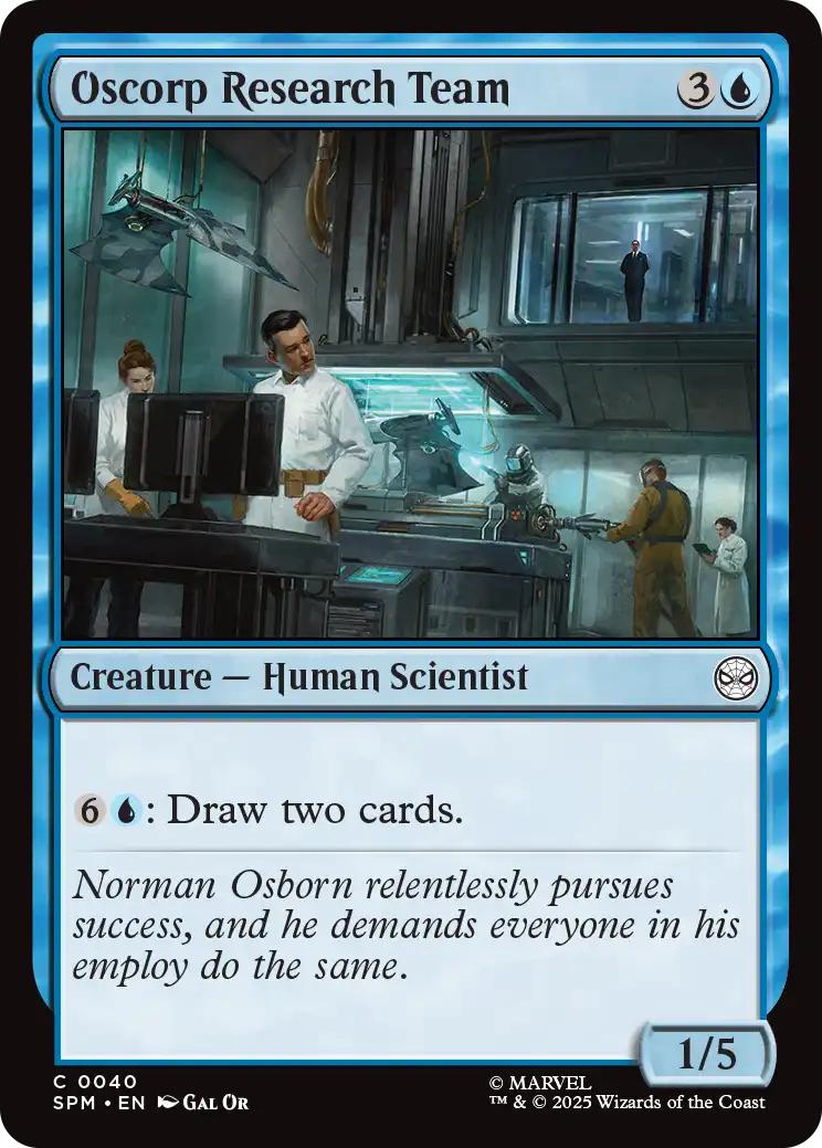 Oscorp Research Team [40] [Marvel's Spider-Man] [Non-Foil]