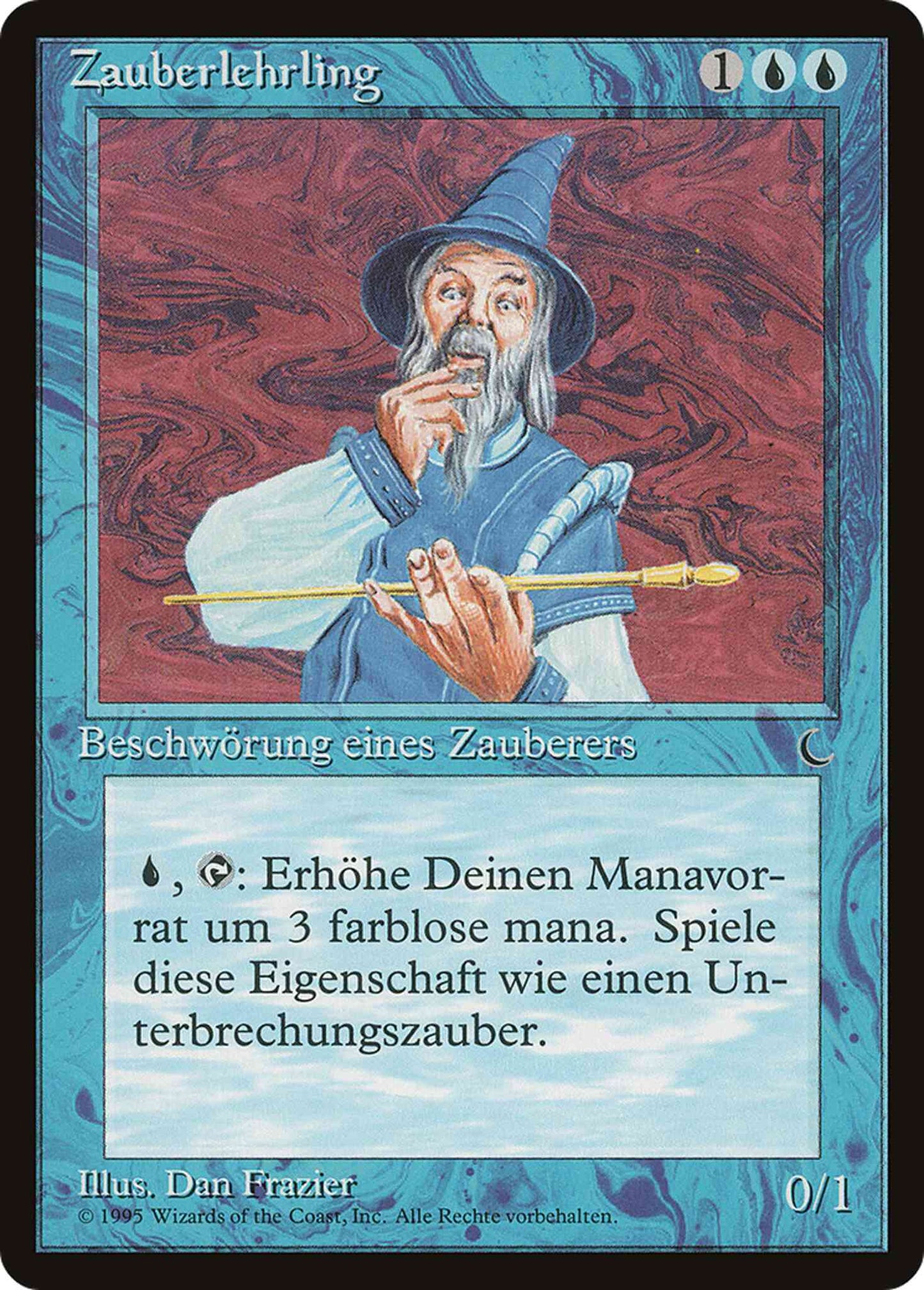 Apprentice Wizard - German [23] [Renaissance German] [Non-Foil]
