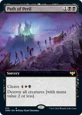 Path of Peril [373] [Extended Art] [Innistrad: Crimson Vow] [Non-Foil]