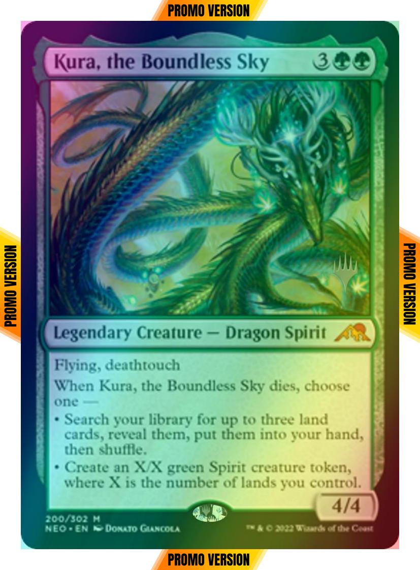 Kura, the Boundless Sky [Promo Pack] [200p] [Kamigawa: Neon Dynasty: Promos] [Foil]