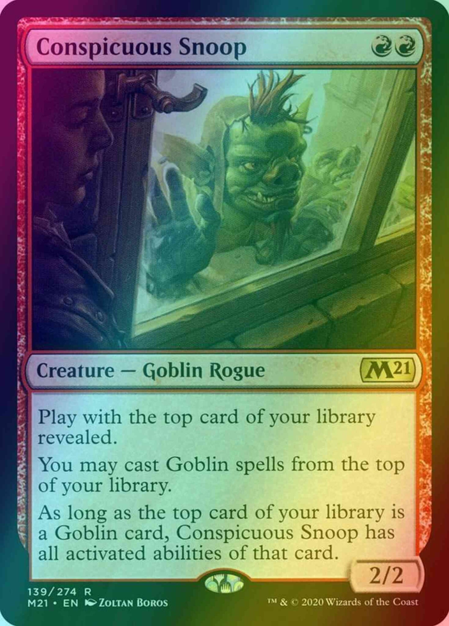 Conspicuous Snoop [139] [Core Set 2021] [Foil]